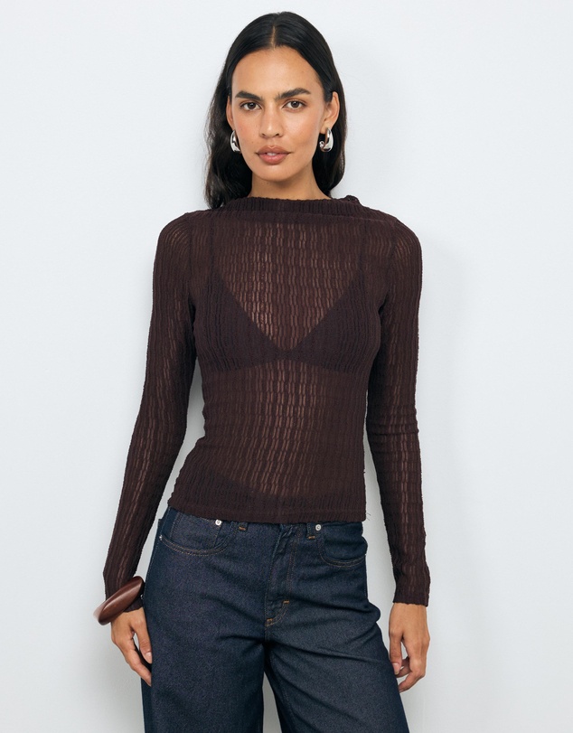 AERE - Valentina Long Sleeve Top