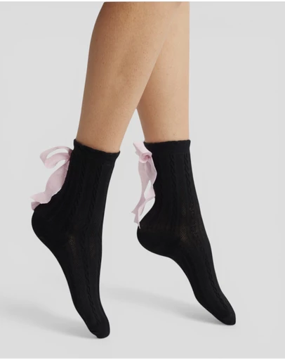 High Heel Jungle - Mel Bow Socks