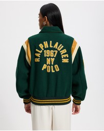 Polo Ralph Lauren - Wool-Blend Letter Jacket - ICONIC EXCLUSIVE
