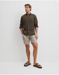 Country Road - Organically Grown Linen Regular Fit Shirt