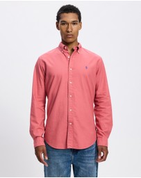 Polo Ralph Lauren - ICONIC EXCLUSIVE - Custom Fit Garment-Dyed Oxford Shirt