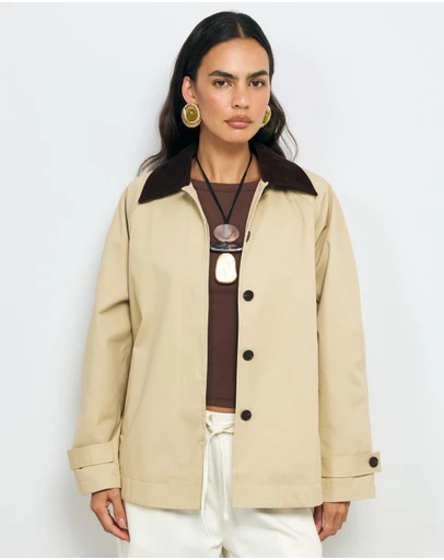 AERE - Elena Organic Cotton Jacket