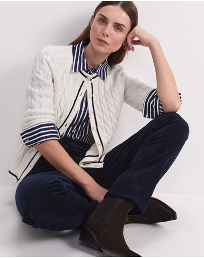 Sportscraft - Merino Cable Cardigan