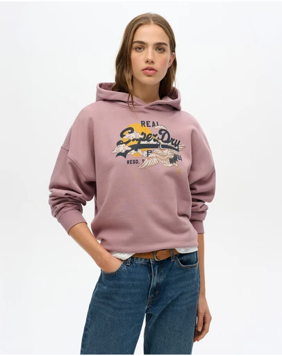 Superdry - Vintage Logo Tokyo Relaxed Hoodie