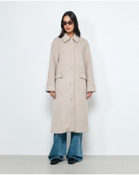 AERE - Cassie Wool Blend Coat