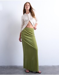 TOPSHOP - Co-ord Velvet Maxi Skirt