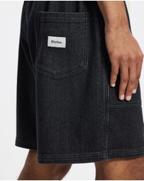 Rhythm - Textured Wale Jam Shorts