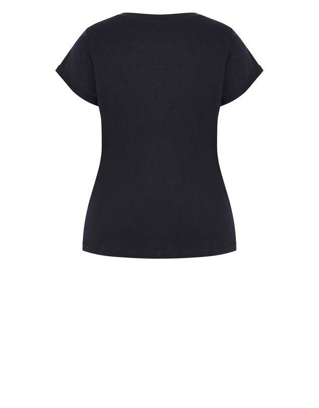 City Chic - Davina Cotton Tee