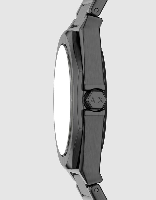 Armani Exchange - Gun-Metal Analogue Watch