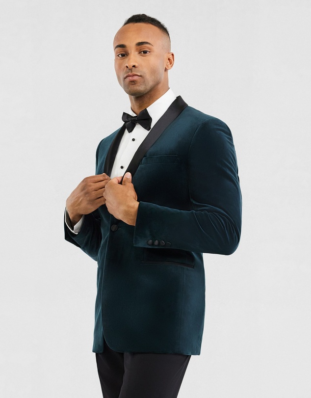 Tarocash - Maxiano Velvet Tuxedo Jacket