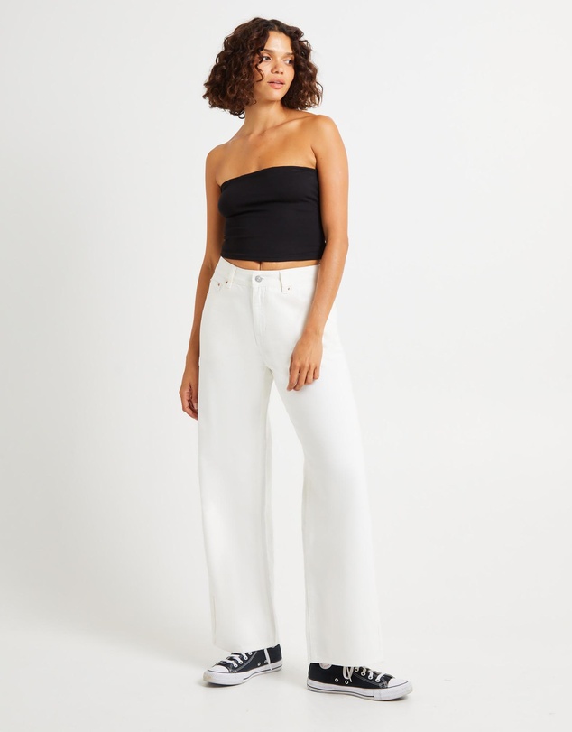 Subtitled - Alexa Mid Rise Relaxed Denim Jeans