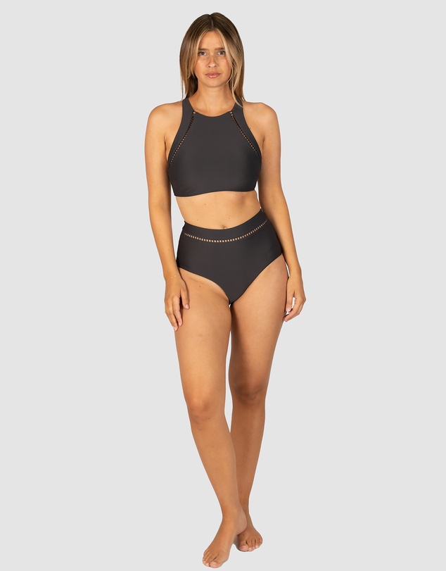 Baku Swimwear - Rococco Lace High Waist Bikini Bottom