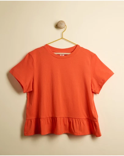 ARKET - Louise Peplum T-Shirt - Kids