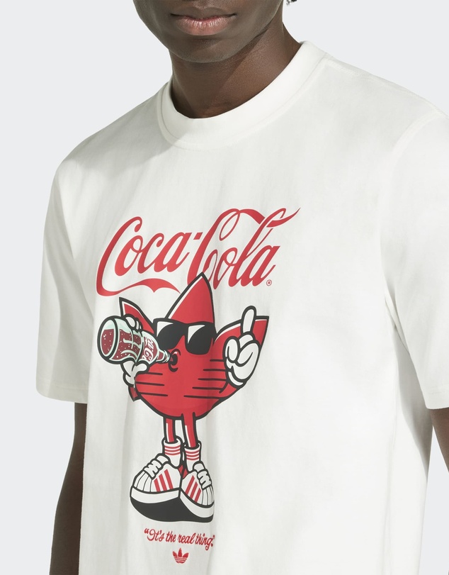 adidas Originals - ADIDAS X COCA-COLA CLASSIC SPORT GRAPHIC TREFFIE TEE Mens