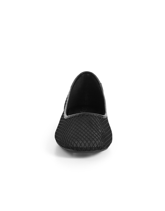 City Chic - WIDE FIT Indi Mesh Ballet Flat