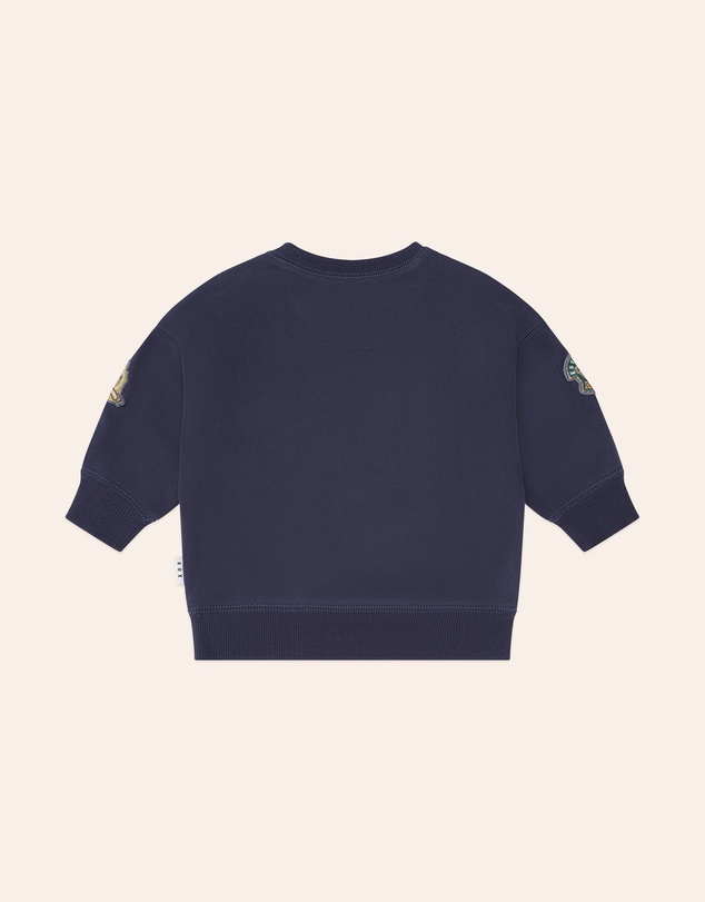 Huxbaby - Collegiate Patches Sweatshirt - Babies-Kids