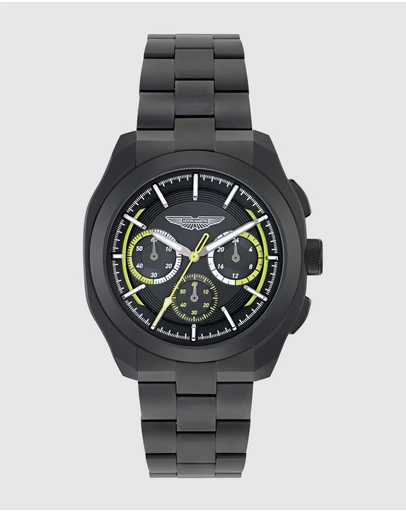 Aston Martin - CRT 42mm Black Ceramic Bracelet Watch