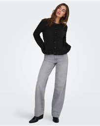 ONLY - Rima Frill Knit Cardigan