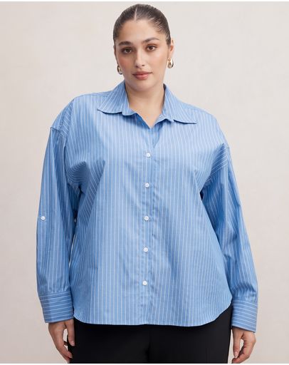 Mid Blue Stripe