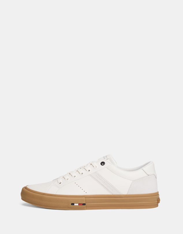 Tommy Hilfiger - Harlem Leather Low-Top Sneakers - Men's