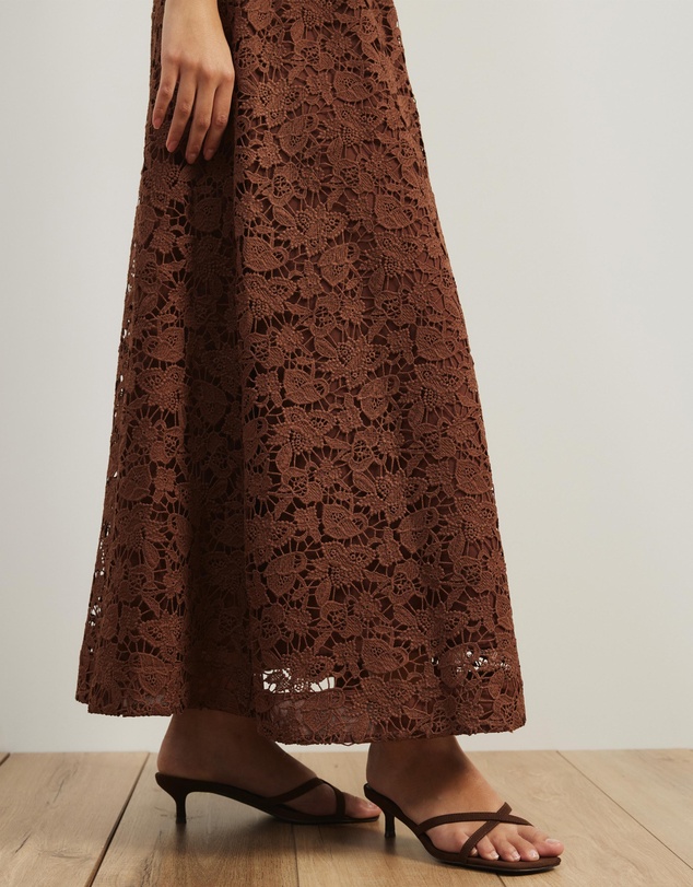 Atmos&Here - Rio Broderie Lace Midi Dress