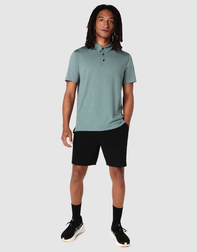 ASICS - Refined Texture Short Sleeve Polo-Shirt - Men's