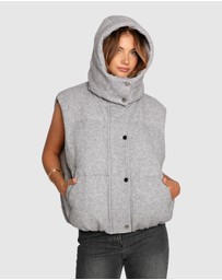 Belle & Bloom - Golden Hour Hooded Puffer Vest
