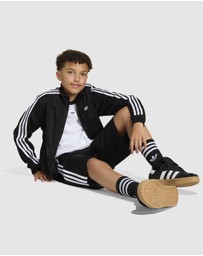 adidas Originals - Firebird Loose Jacquard Track Top - Teens