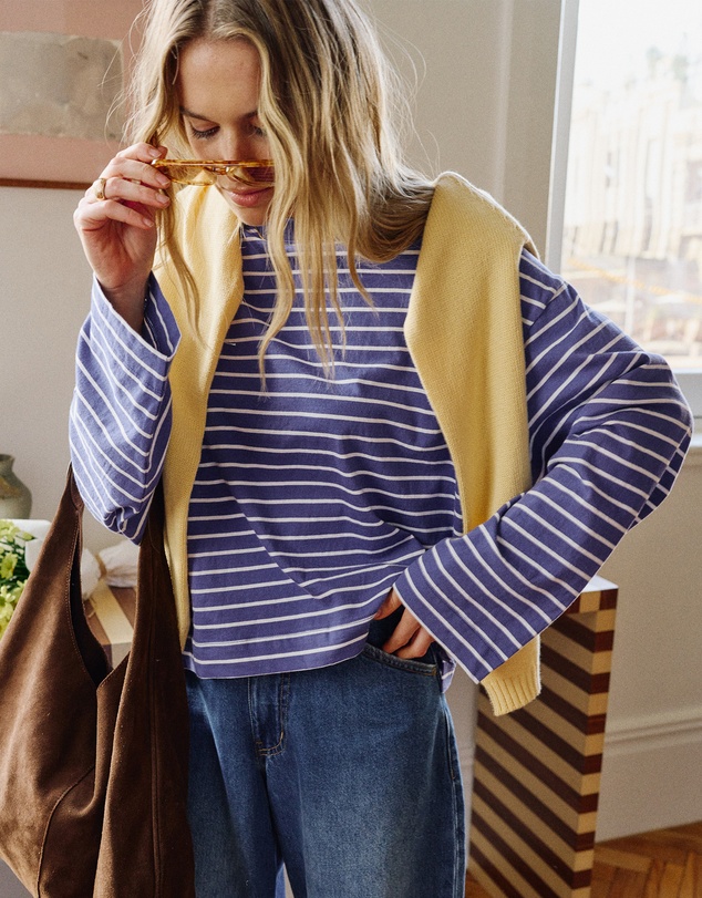 Ceres Life - Beau Long Sleeve Slouchy Tee