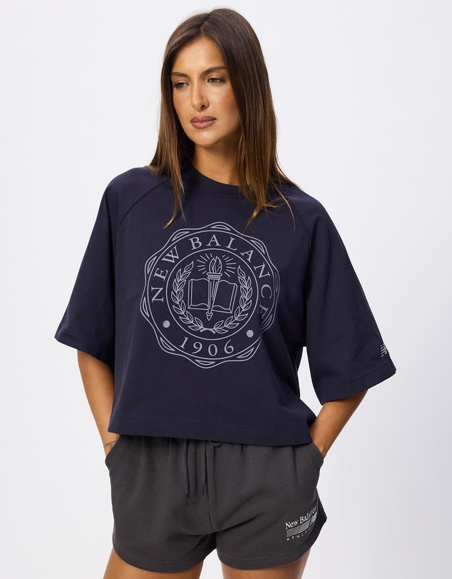 New Balance - Varsity Boxy Hip Length T-Shirt