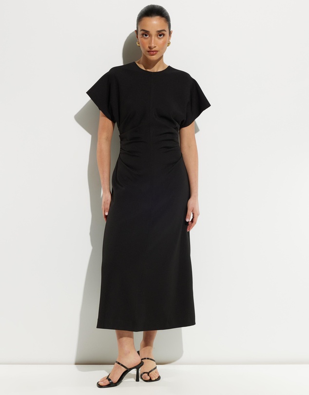 Calli - Saige Cinched Midi Dress