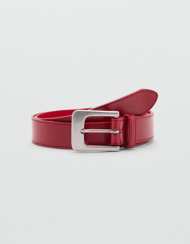 M.N.G - Square Buckle Belt