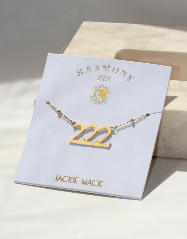Jackie Mack - Harmony Necklace Angel Number 222