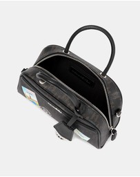 Karl Lagerfeld - Ikon Monogram Small Top-Handle Bag