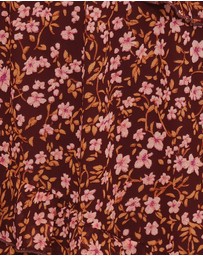 Petal & Pup - Lorrie Maxi Dress - Brown Ditsy Floral