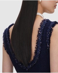 Self Portrait - Boucle Midi Dress
