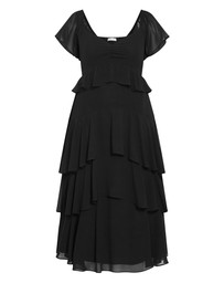 City Chic - Sienna Ruffle Tier Maxi Dress