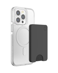 PopSockets - PopWallet MagSafe Phone Wallet Card Holder + Magnetic Adapter Ring