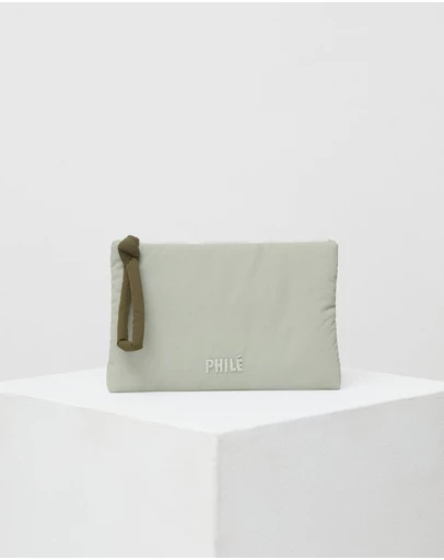 Phile - Nappy Wallet - Eucalyptus Green