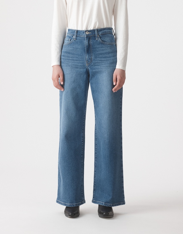 Outland Denim - Ellie High Wide Jean 32