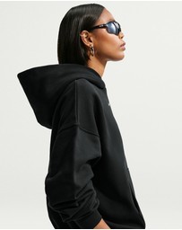 Nike - Studio Fleece Medium Weight Oversized Pullover Hoodie