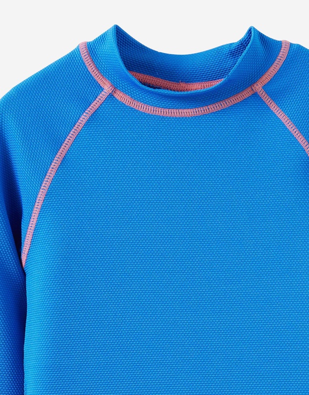 Cotton On Kids - Flynn Long Sleeve Raglan Rash Vest