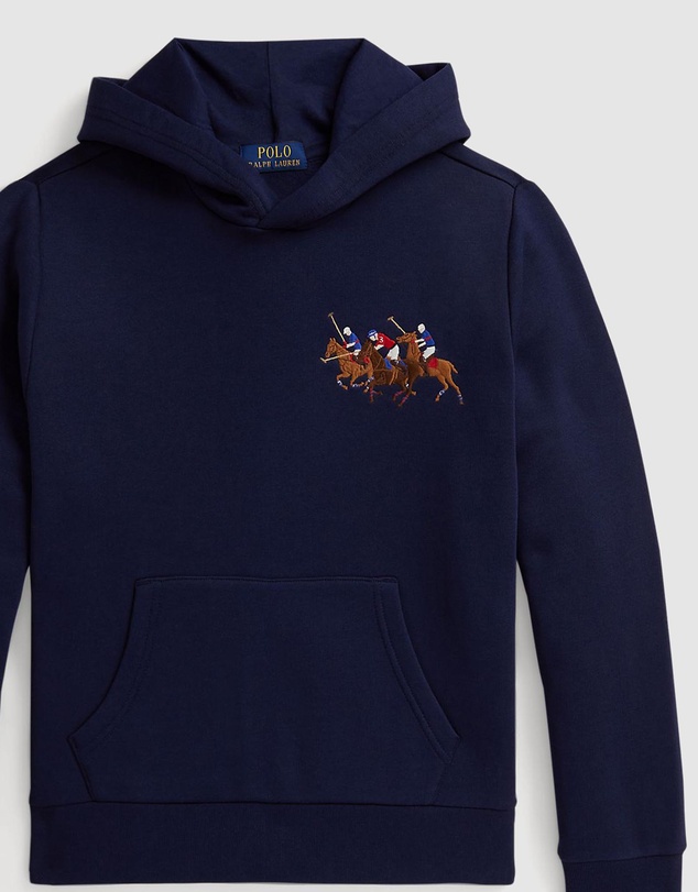Polo Ralph Lauren - Triple-Pony Fleece Hoodie - Teens