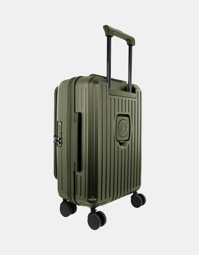 Pierre Cardin - Pierre Cardin Front-Opener 3 Piece Hard Shell Luggage Set Bundle