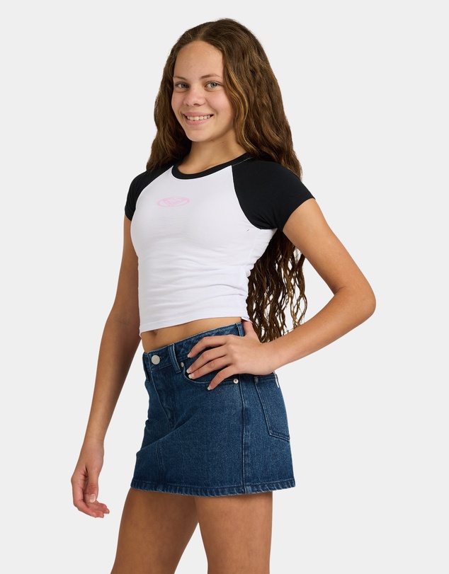 Roxy - Girls 8 to 16 Rewind Me T-Shirt