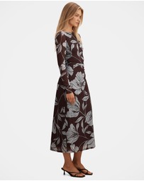 Forever New - Shelley Gathered Jersey Midi Dress