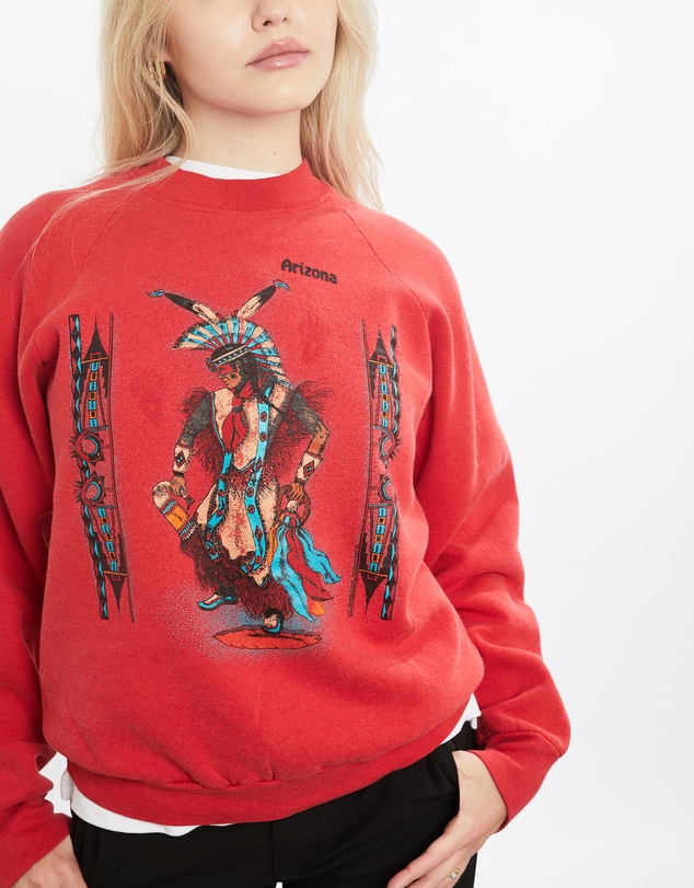 Vintage by The Real Deal - Pre Loved - Vintage 1990 Arizona American Indian Sweatshirt