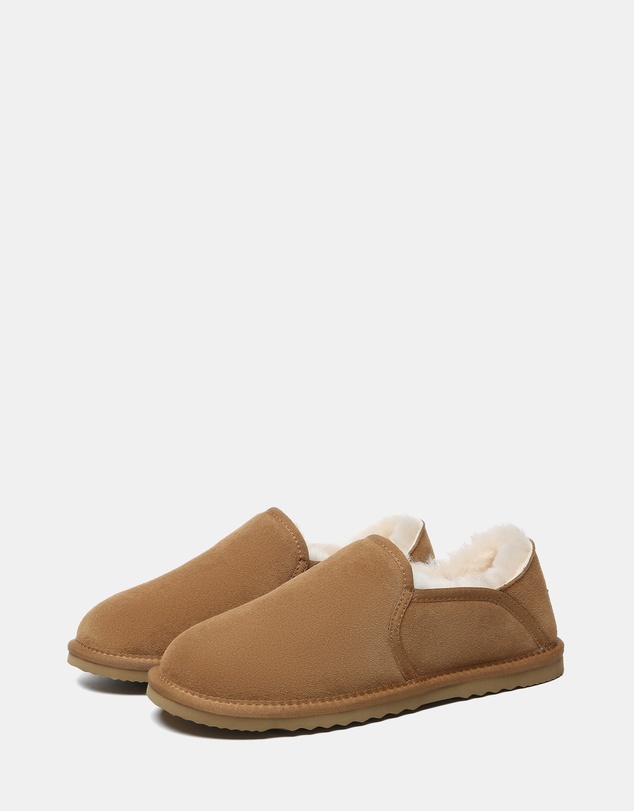 EVERAU - Australian Shepherd Ugg Barn Cow Suede Upper House Shoes