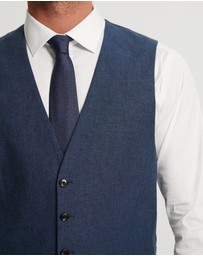 Oxford - Butterworth Linen Blend Waistcoat