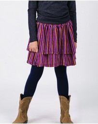B.Nosy - Ruth Tiered Stripe Skirt - Kids-Teens